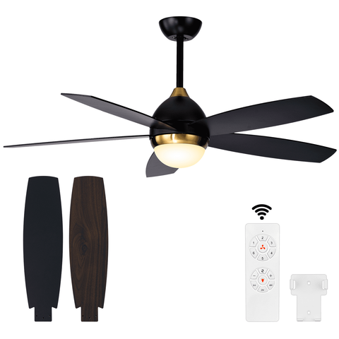 Kapoefan 52Inch Indoor/Outdoor Ceiling Fan With Lights, Large Remote ... throughout The complete guide to selecting outdoor ceiling fans with light and remote controls